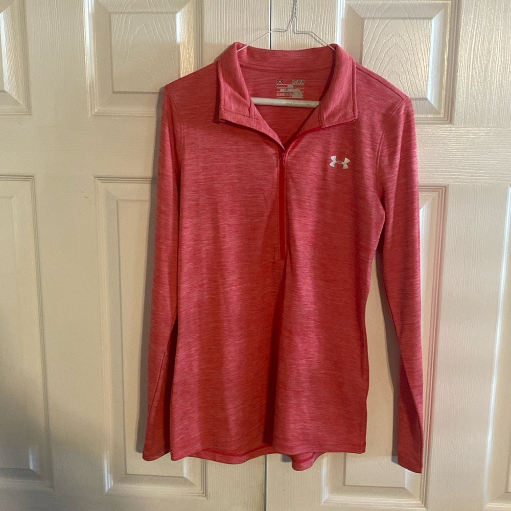 UnderArmour Heat Gear Sweatshirt, Size M, Pink